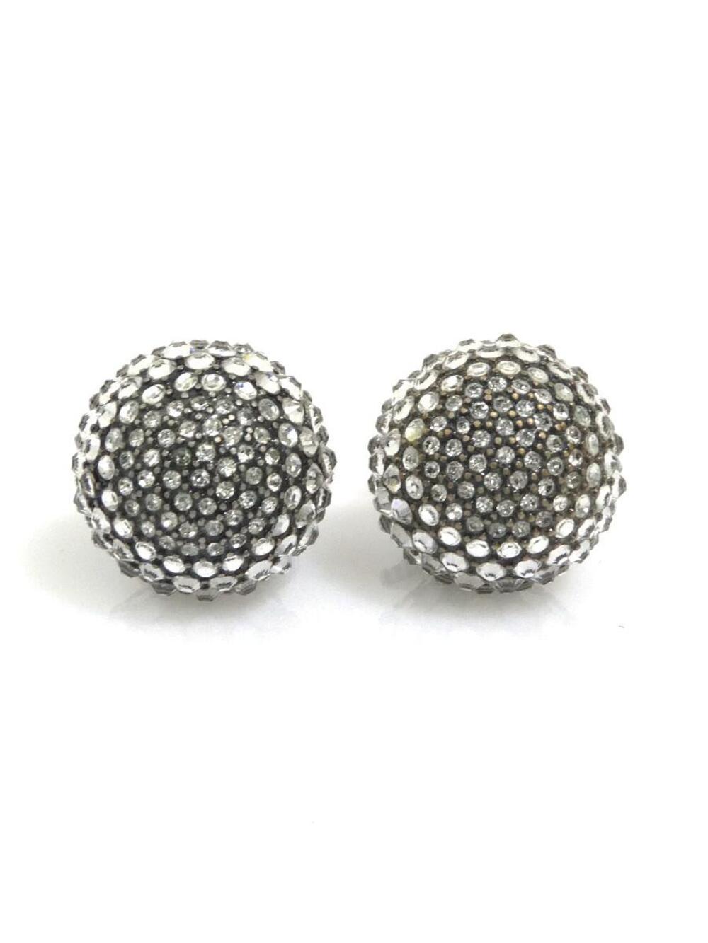 Auth Christian Dior Pierce Earrings #351617C25B